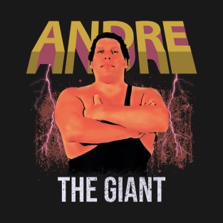 Andre The Giant // Retro Style Design T-Shirt