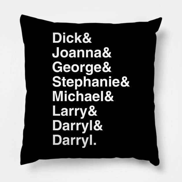 Vermont Inn List Pillow by GloopTrekker