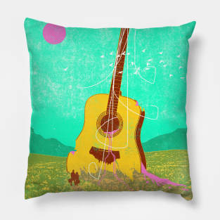 GUITAR RELIC Pillow