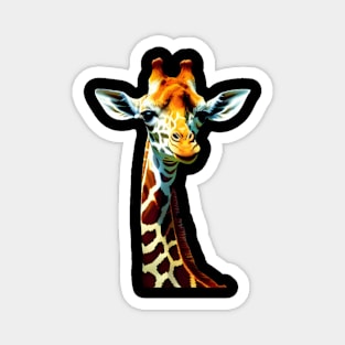 Giraffe Wildlife Magnet