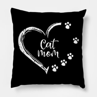 Cat Mom, Cat Lover , Gift For Mom, Fur Mama Gift, Mother's Day Gift, Cat Names Pillow