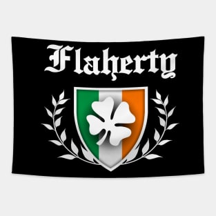 Flaherty Shamrock Crest Tapestry