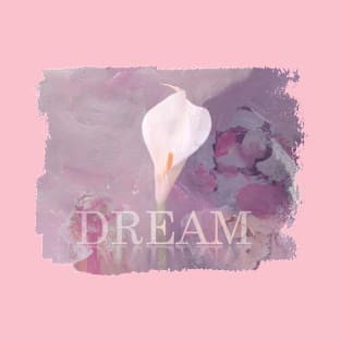 White Dream Calla Lily T-Shirt