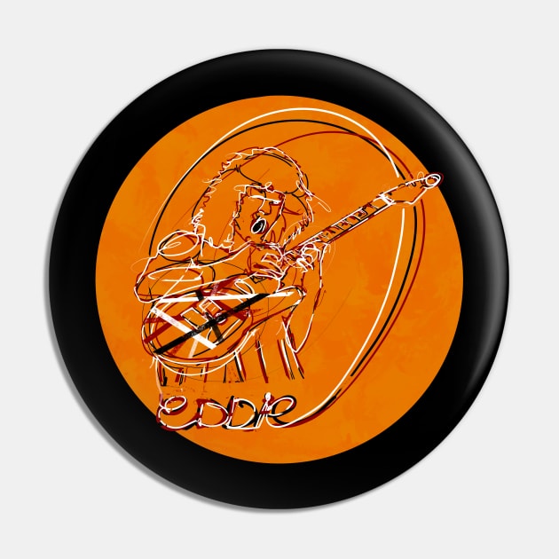 Eddie lineart (orange) Pin by Glap