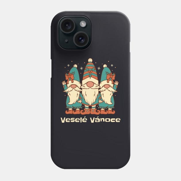 Merry Christmas in Czech Phone Case by SunburstGeo