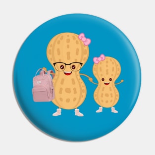 Peanut and her Mommy Pin