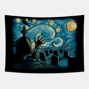 Starry Halloween Tapestry