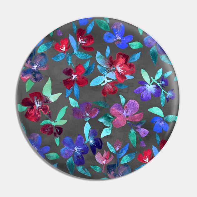 Blossoms in Cherry, Plum and Purple Pin by micklyn
