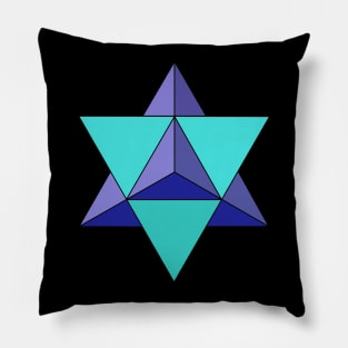 Merkaba - Graphic - Sacred Geometry - Geometry Pillow