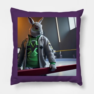 #Web3Kend Polygon Rabbit #4 Pillow