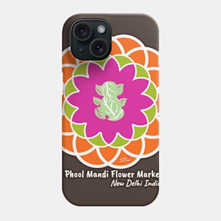 Phool Mandi Flower Market, New Delhi India Phone Case