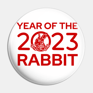 Year of the Rabbit 2023 - Chinese New Year Zodiac Pin