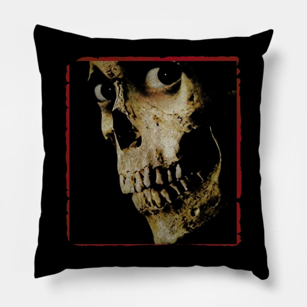 Skull Dead Rise Pillow by Hat_ers