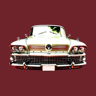 Buick Riviera 1950s American classic car high contrast T-Shirt