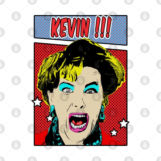 Kevin !!!! 80s Pop Art Comic Style by Flasher