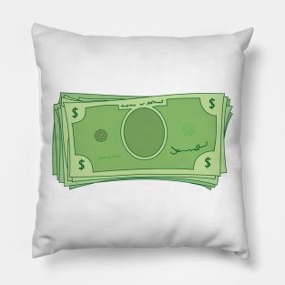 Wad of Cash Pillow