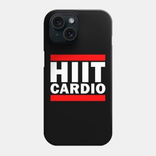 HIIT Cardio Gym Parody Shirt (For Dark Colors) Phone Case