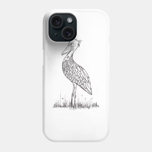 Shoebill Phone Case