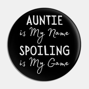 Favorite Aunt Pin
