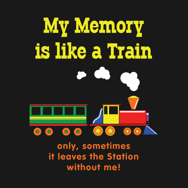 My Memory is Like a Train by RussellTateDotCom