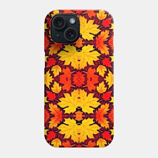 Beautiful Autumn Leaves Pattern Phone Case