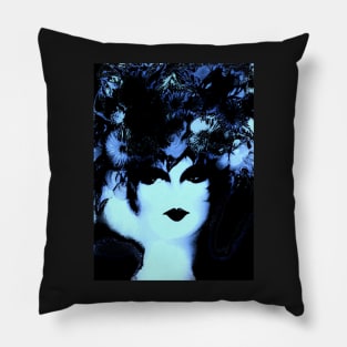 BLUE GIRL,,,House of Harlequin Pillow