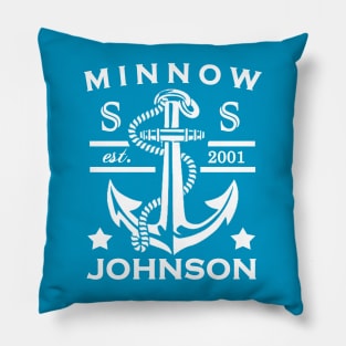 Rush Hour 2 - S.S. Minnow Johnson (white) Pillow