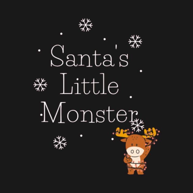 Santa's Little Monster by THESHOPmyshp