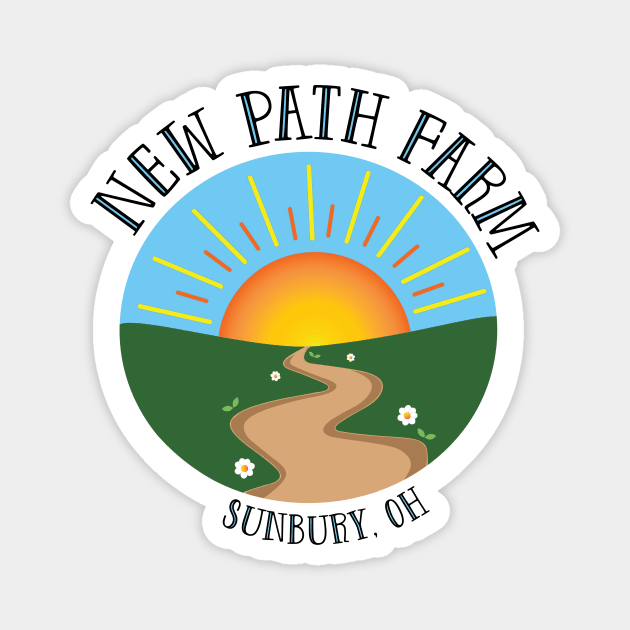 New Path Farm Logo Magnet by Ciao, Alicia