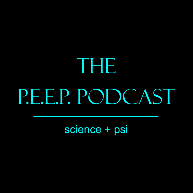 P.E.E.P. Podcast Science + Psi aqua logo by PEEP-Podcast