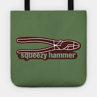Funny Electrical Humor Squeezy Hammer Tote