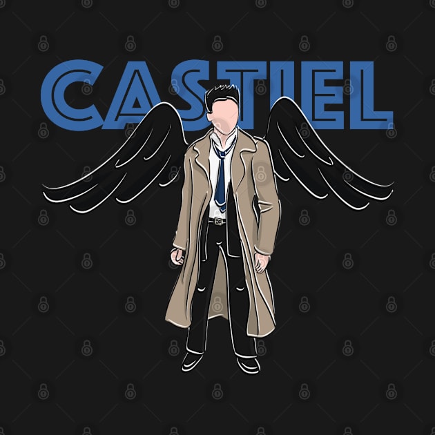 Castiel by fsketchr