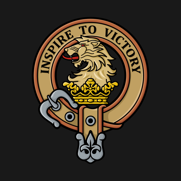 Clan Currie Lion Crest by sifis