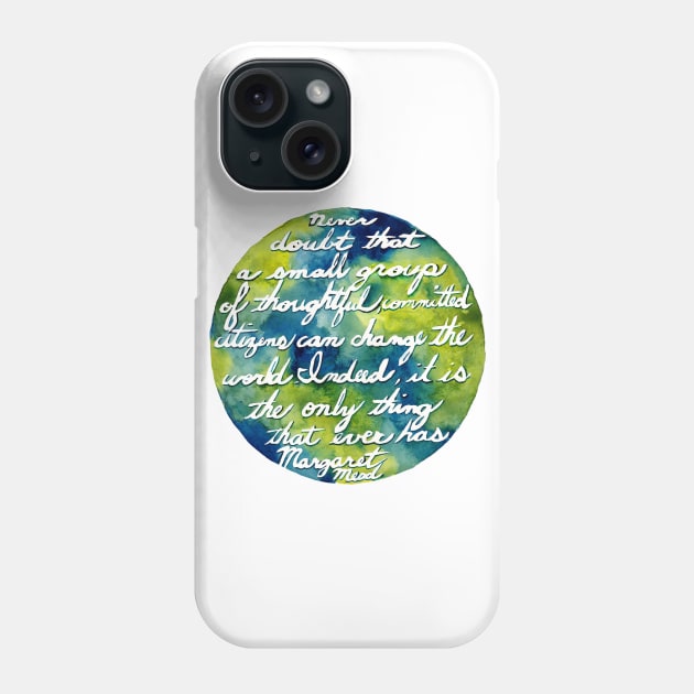 Margaret Mead Phone Case by BonnieFillenwarth