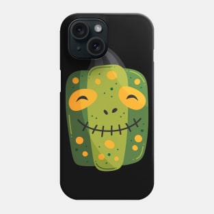 Spooky Pumpkin Green Phone Case