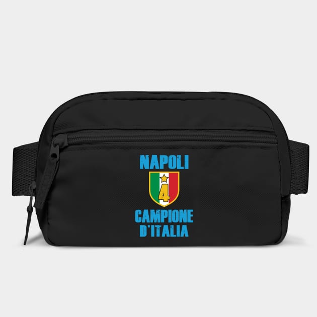 Napoli Campione D'Italia 2025 Celebrativa Quarti Campioni 4 scudetto Celebration by Tshirtiz