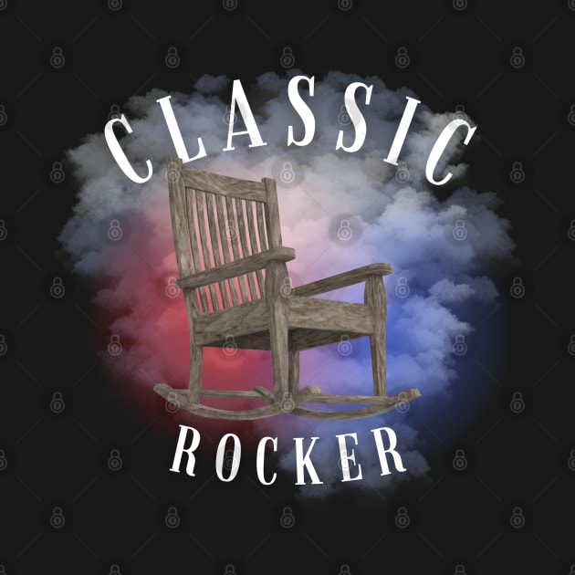 Classic Rocker by Kenny The Bartender's Tee Emporium