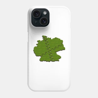 Footsteps across Germany Phone Case