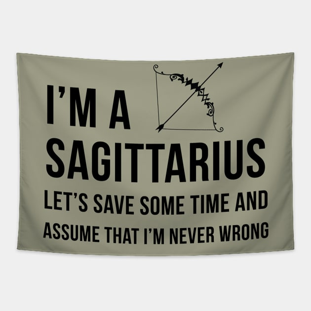 I'm A Sagittarius Tapestry by teegear