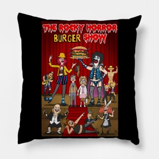 The Rocky Horror Burger Show Pillow