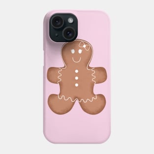 Cute Gingerbread girl Phone Case