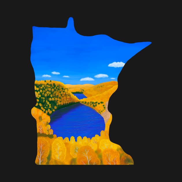 Minnesota Bean & Bear Lakes by EcoElsa