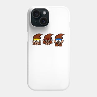 Hear No Evil, See No Evil, Speak No Evil Phone Case