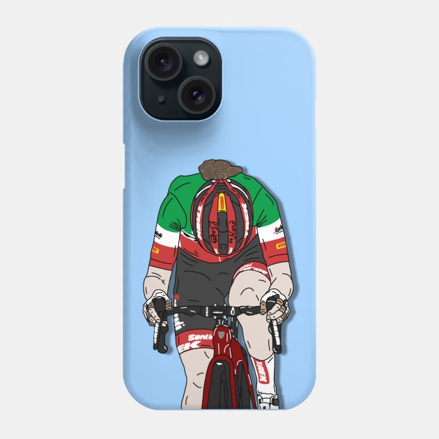 Elisa Longo Champion Paris Roubaix 2022 Phone Case by p3p3ncil