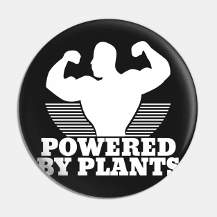 Vegan Powered By Plants Pin