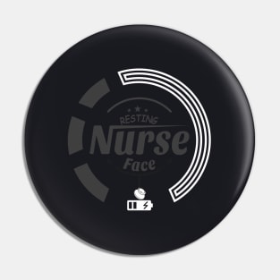 Awesome Nurse Design Pin