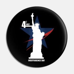 Statue Of Liberty Design Pin