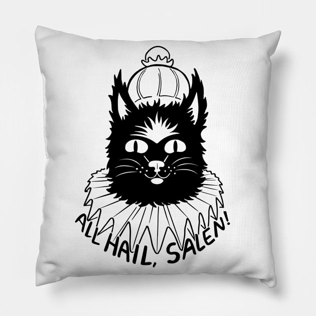 All Hail, Salem! Pillow by JuanGuilleBisbal