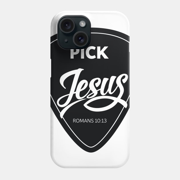 Pick Jesus Christian Phone Case by worshiptee