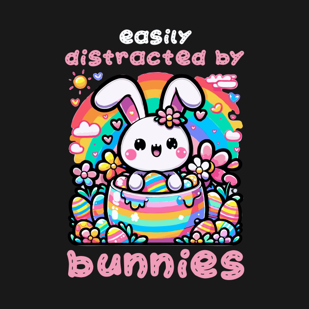 Easily Distrected By Bunnies I Bunny Egg Hunting by biNutz